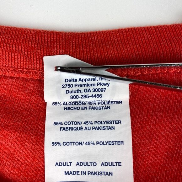 Small Town Murder Podcast Yay, indeed. Crew Neck Sweatshirt Unisex L Red - Picture 9 of 10